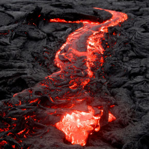 USA Hawaii Nationalpark Lava