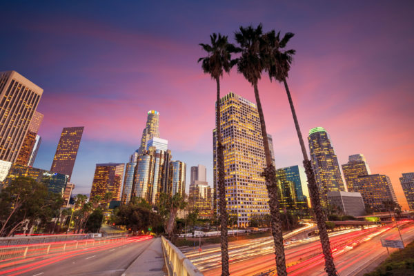 USA Los Angeles Skyline