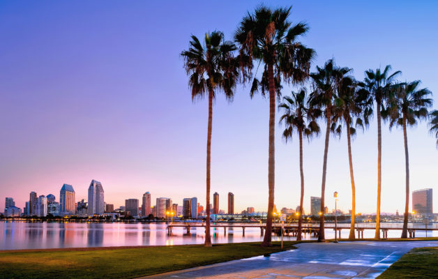 USA San Diego Sonnenuntergang