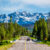 USA Yellowstone Nationalpark Straße