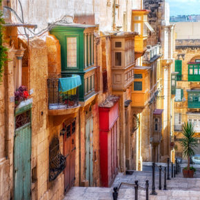 Malta Valetta Stadt