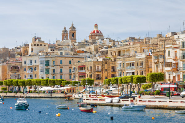 Malta Valleta Hafen