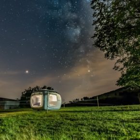 Schlafen unter freiem Himmel: 2 Tage im Panorama Sleep Cube im Schwarzwald für 60€