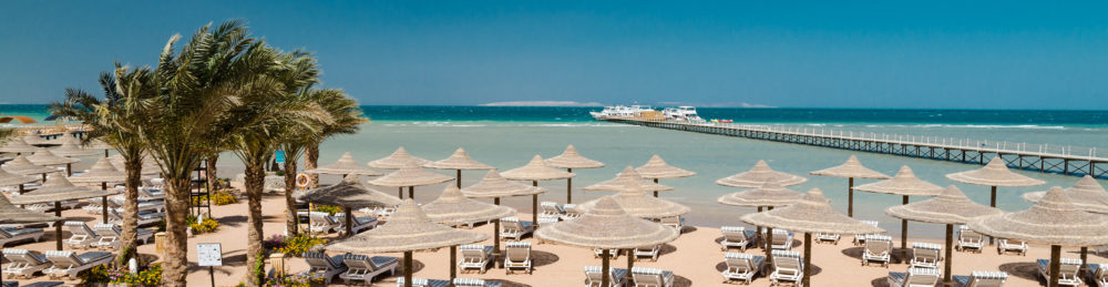Ägypten Hurghada Weisser Strand