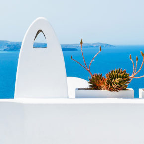 Frühbucher Schnapper: 8 Tage Santorini mit TOP 3* Hotel & Flug um 221€
