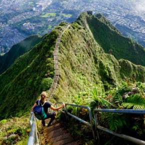 Hawaii Oahu Stairway To Heaven