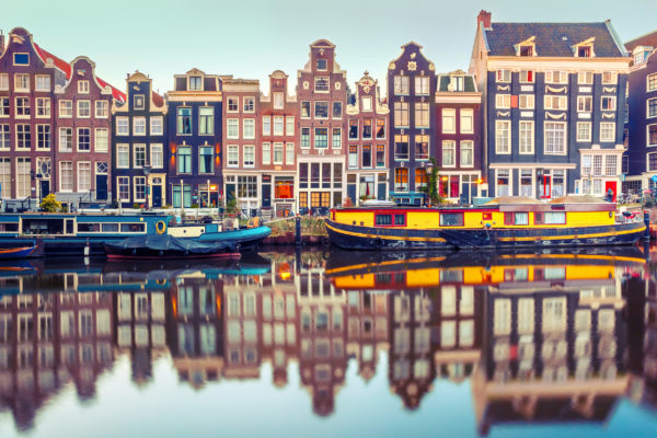 Holland Amsterdam Singel Kanal