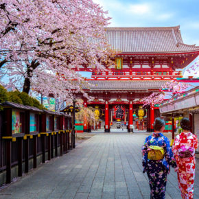14 Tage nach Japan: Hin- & Rückflüge nach Tokio inkl. Gepäck für 403€