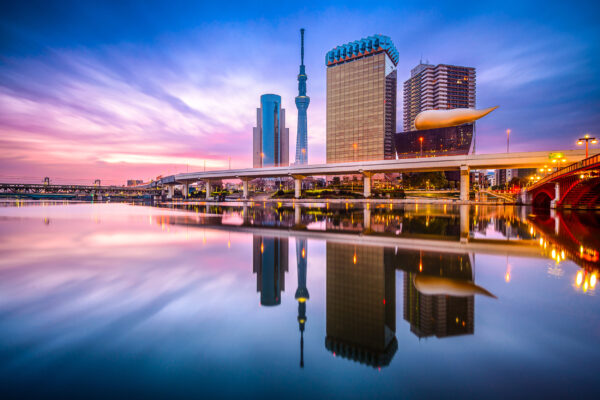 japan tokio sumida river