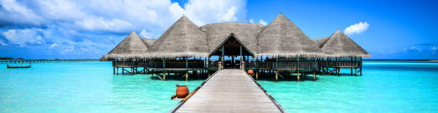 Malediven Steg Reisekalender