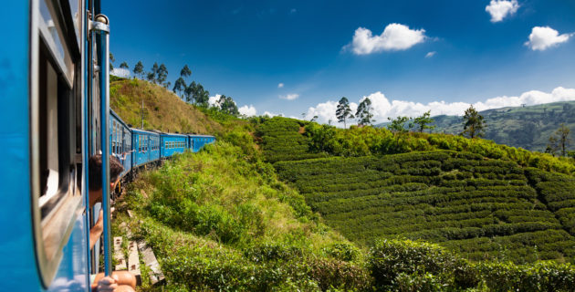 Sri Lanka Kandy Zugfahrt