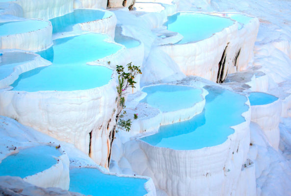 Türkei Pamukkale Terrasse