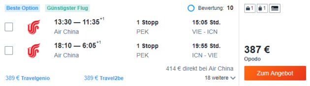 Südkorea Deal