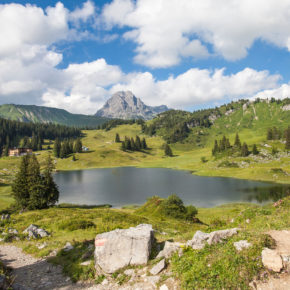 Österreich Vorarlberg Körbersee