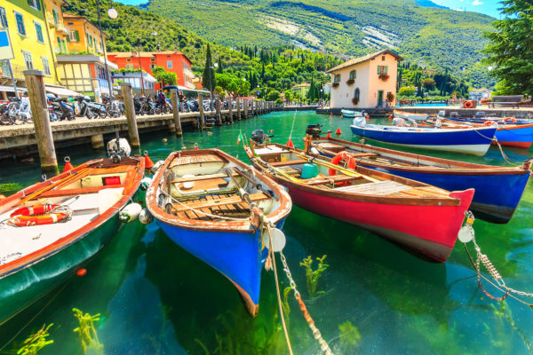 Torbole Gardasee im Sommer