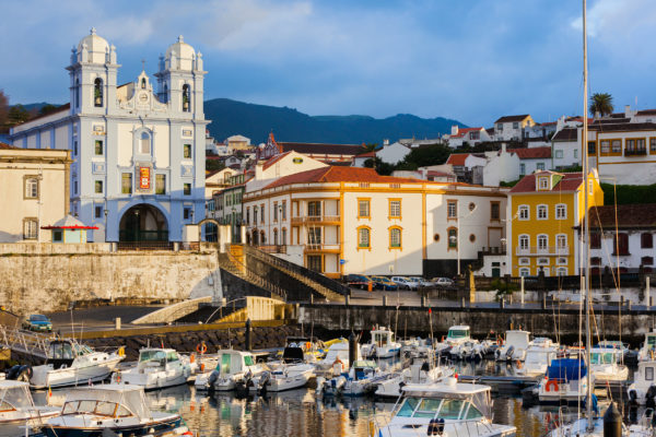 Azoren Terceira Stadt