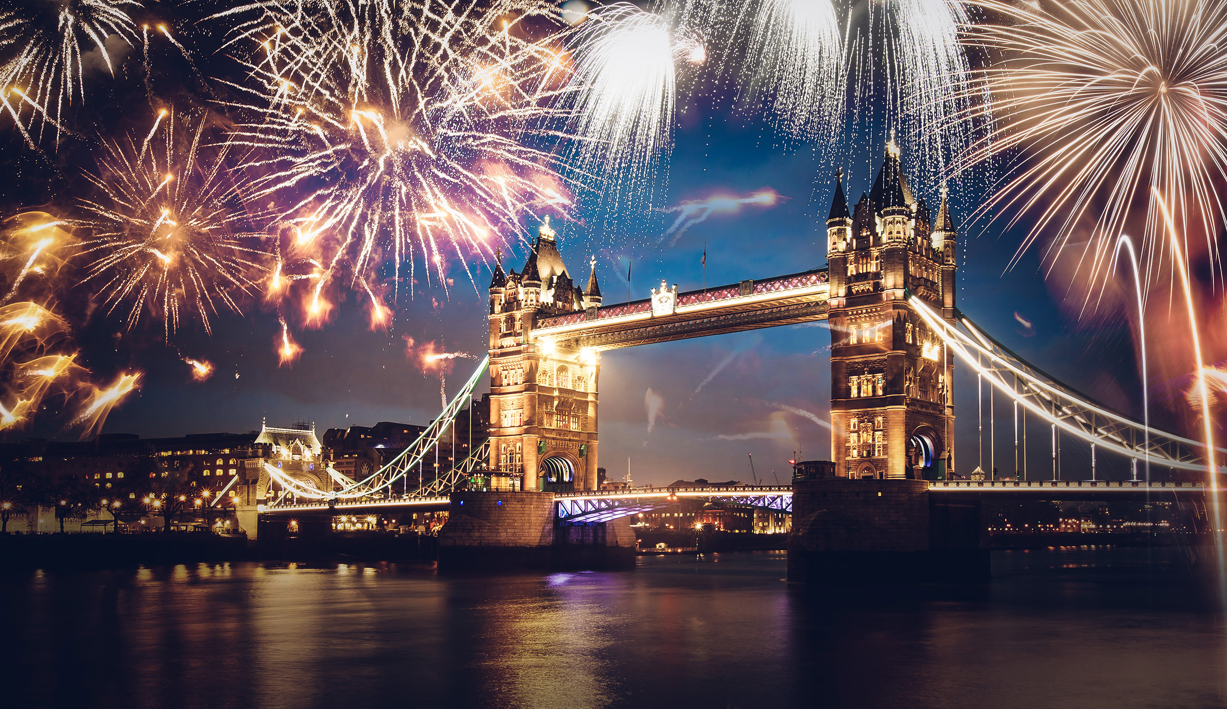 Silvester in London: 3 Tage mit zentraler Unterkunft &amp; Flug nur 160