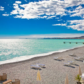 Frankreich Nizza Strand