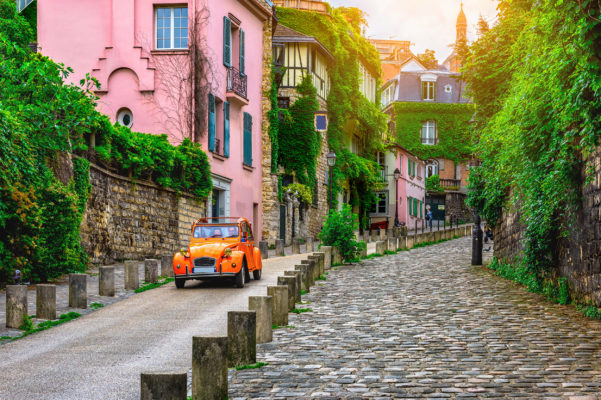 Frankreich Paris Montmartre Strasse