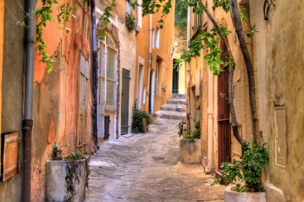 Frankreich Saint Tropez Gasse