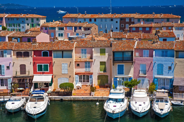 Frankreich Saint Tropez Hafen