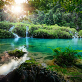 Guatemala Cascades Nationalpark Semuc Champey