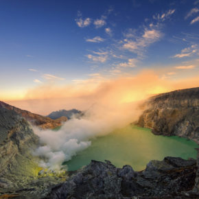 Indonesien Java Ijen Vulkan