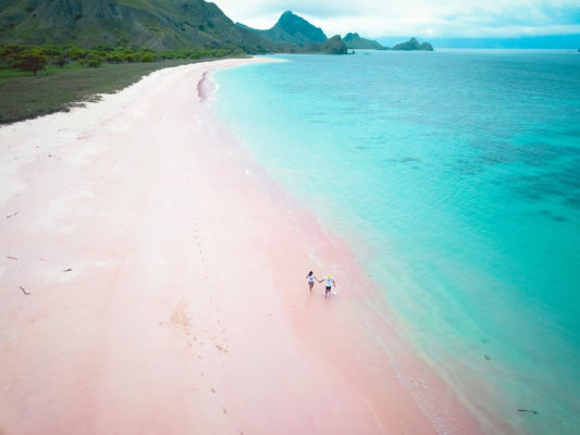 Indonesien Komodo Nationalpark Pink Beach