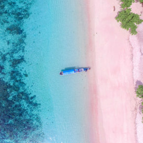 Indonesien Komodo Pink Beach