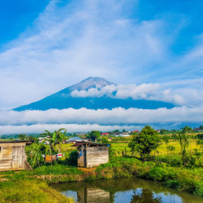 Indonesien Sumatra Kerinci Vulkan