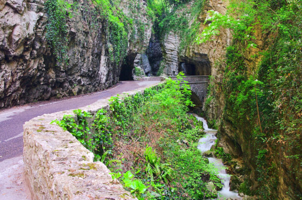 Italien Brasa Schlucht