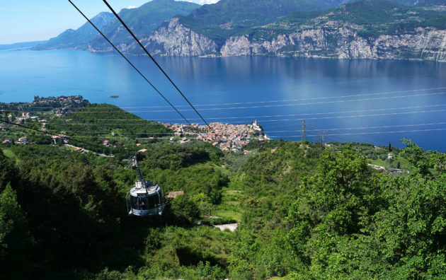 Italien Gardasee Monte Baldo Seilbahn