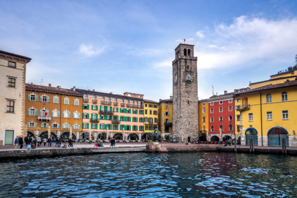 Italien Gardasee Riva del Garda Torre Apponale