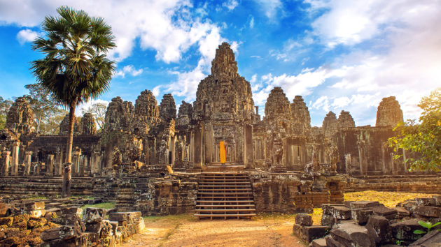 Kambodscha Angkor Bayon Tempel