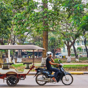 Kambodscha Siem Reap Tuk Tuk