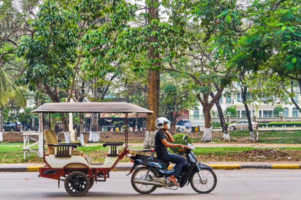 Kambodscha Siem Reap Tuk Tuk