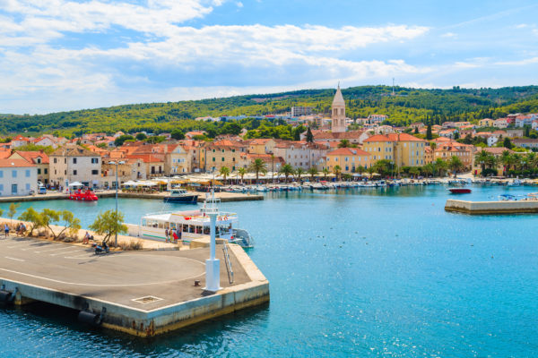 Kroatien Brac Hafen Supetar