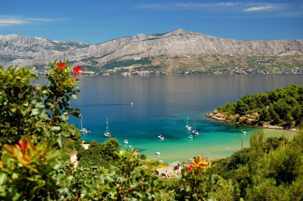 Kroatien Brac Lovrecina Strand