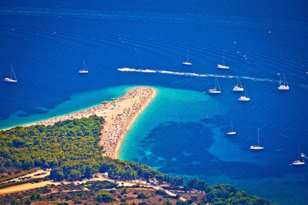 Kroatien Brac Topview