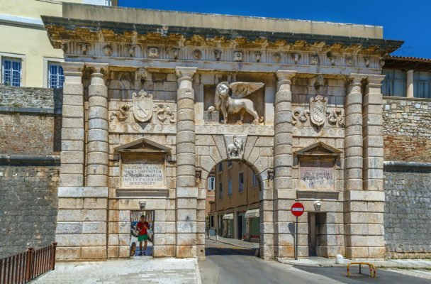 Kroatien Zadar Stadttor