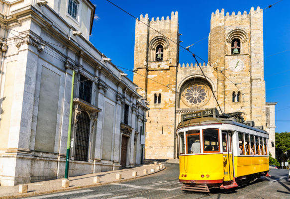 Portugal Lissabon Kathedrale