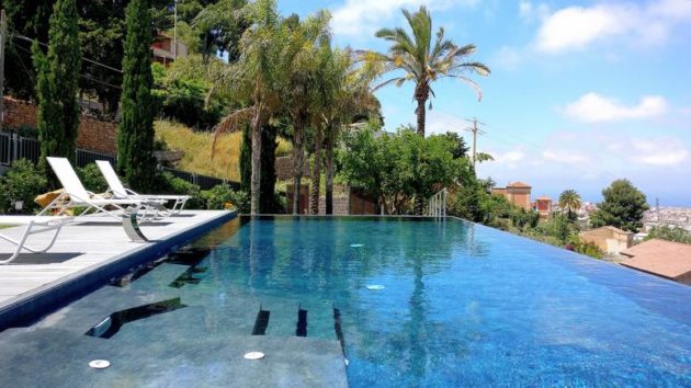 Sizilien Villa Infinity Pool