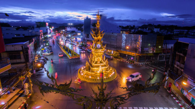 Thailand Chiang Rai Clock Tower