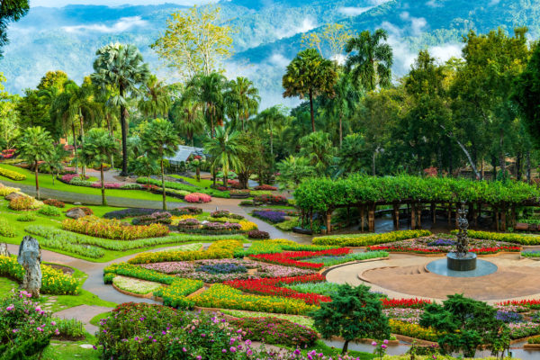 Thailand Chiang Rai Mae Fah Luang Garten