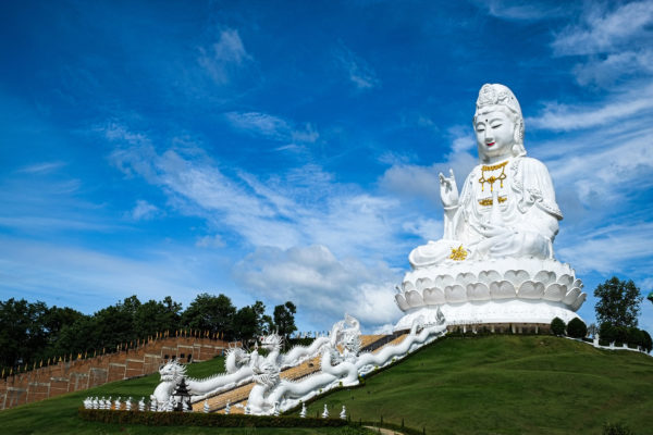 Thailand Chiang Rai Wat Huai Pla Kang