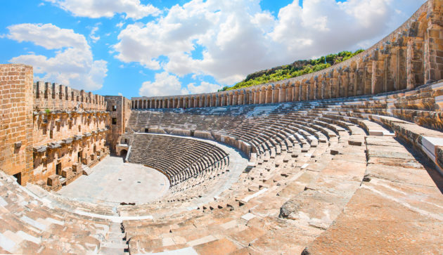 Türkei Aspendos Amphitheater
