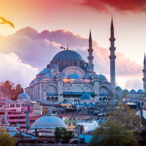 Türkei Istanbul Blaue Moschee
