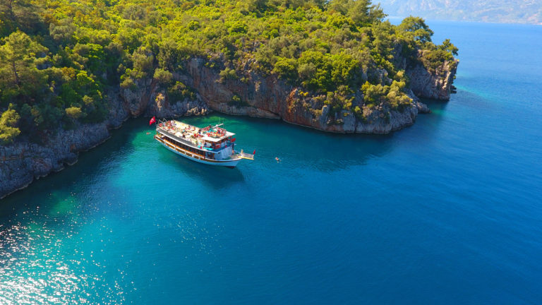 Türkei Side Boot Gokova Bay