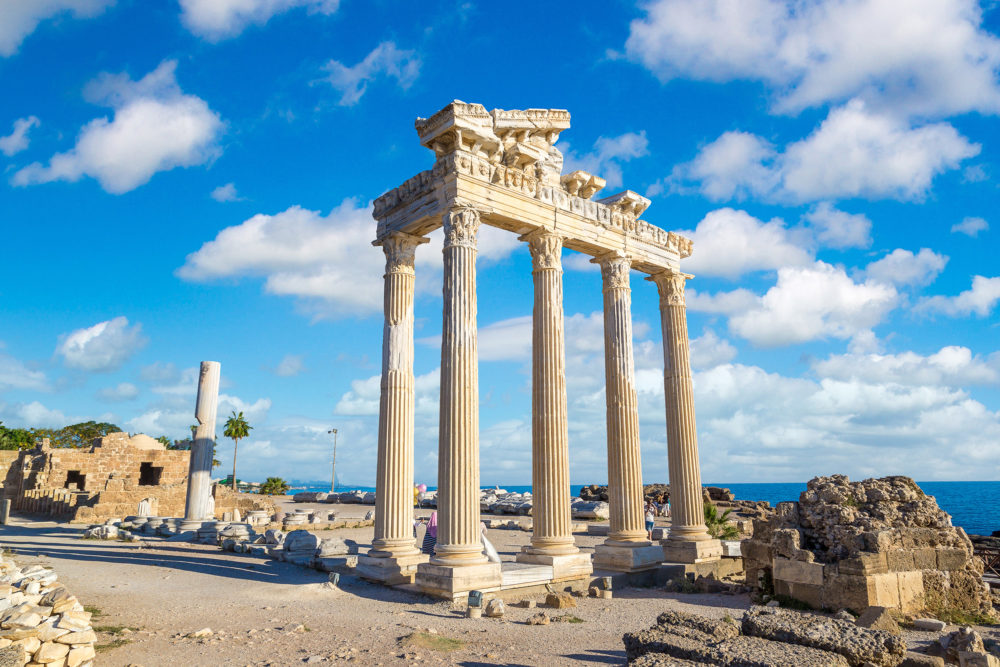 Türkei Side Apollo Tempel