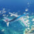 TUI fly Flugzeug Meer